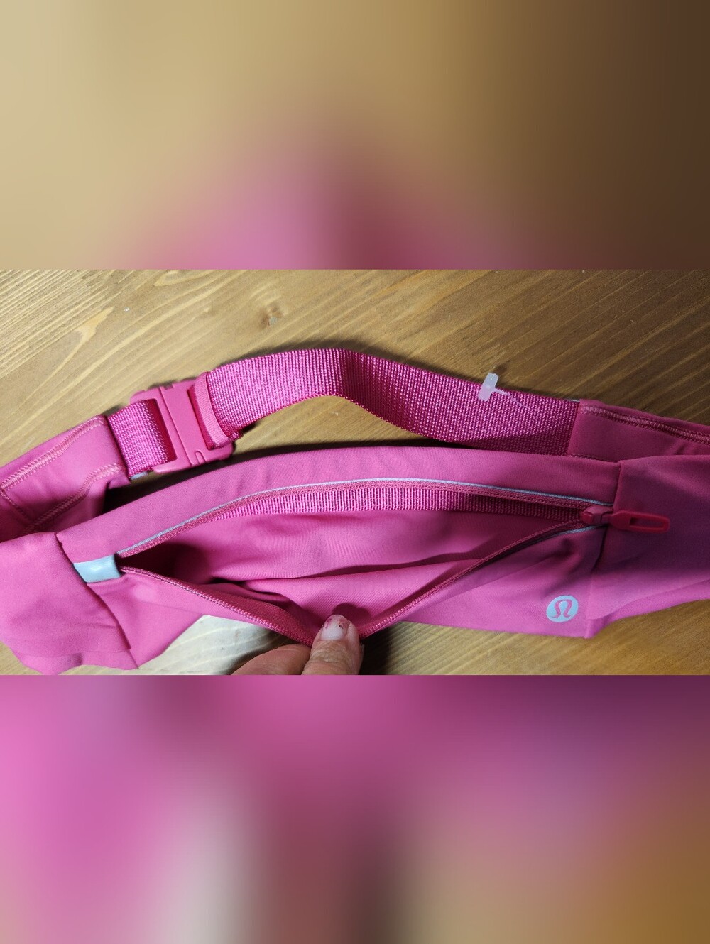 lululemon athletica Pink Running Belt with Zipper - Picture 4 of 11